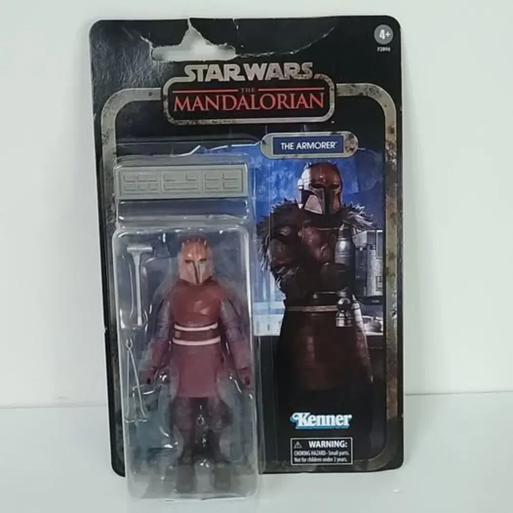 Star Wars Black Series Mandalorian Credit Collection The Armorer 2021 Card bent
